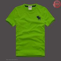 heren abercrombie and fitch korte tees blauw moose logo groen Pink Goedkoop x4q35402